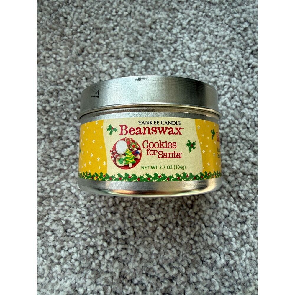Yankee Candle Beanswax Cookies for Santa Soy Candle